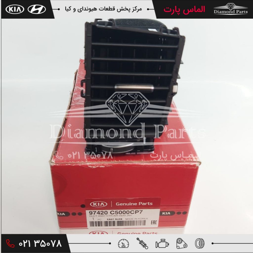 دریچه هواکش میانی داشبورد راست مناسب خودروی سورنتو