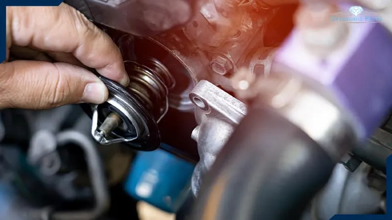 ترموستات توسط فرد تعویض میشود